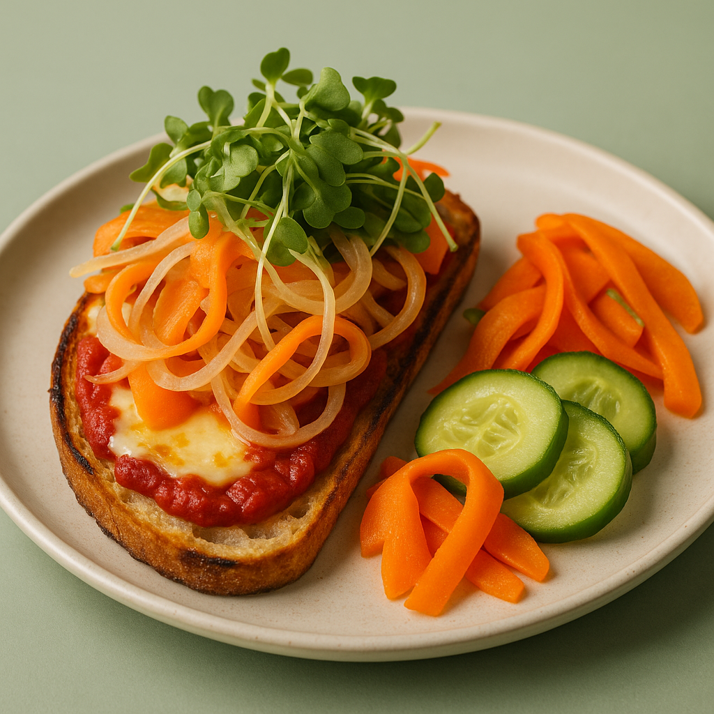 Marinara Garden Toast